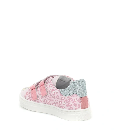 Shop Monnalisa X Disney® Baby Sneakers In Pink