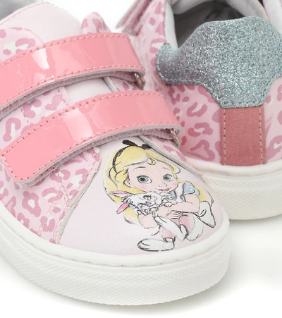 Shop Monnalisa X Disney® Baby Sneakers In Pink