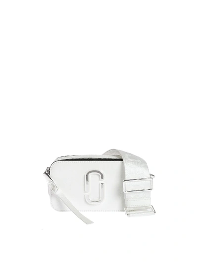 Shop Marc Jacobs Snapshot Small Camera Bag In White