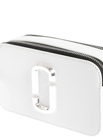 Shop Marc Jacobs Snapshot Small Camera Bag In White