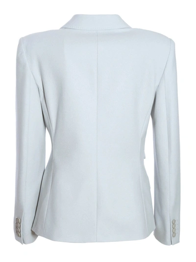 Shop Alberta Ferretti Single-breasted Grey Jacket