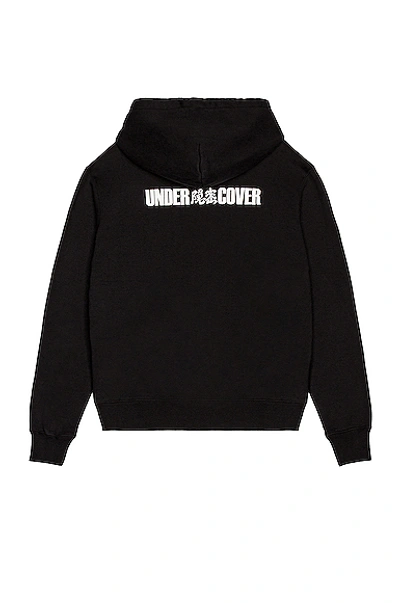 新品・4】UNDERCOVER HOODIE UCX4893-4 ブラック 黒 10500円