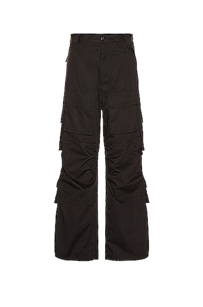 Shop Balenciaga Cargo Pants In Black