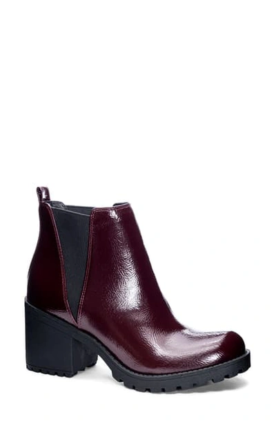 Shop Dirty Laundry Lisbon Chelsea Boot In Oxblood