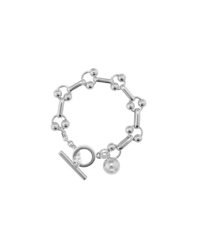 Shop Mounser Regio Bracelet In Silver