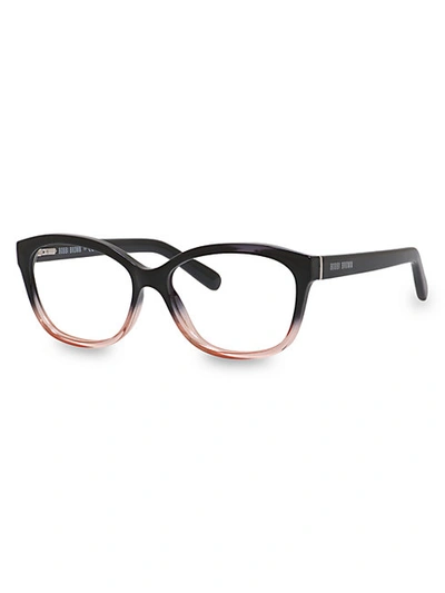 Shop Bobbi Brown The Mulberry Square Opticals In Black Pink