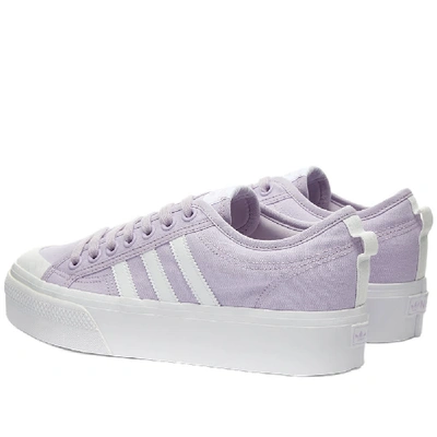 Shop Adidas Womens Adidas Nizza Platform W In Purple