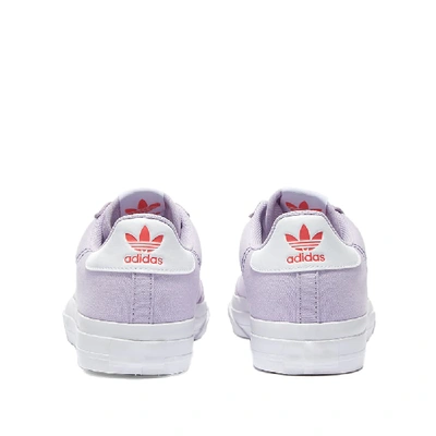 Shop Adidas Womens Adidas Continental Vulc W In Purple