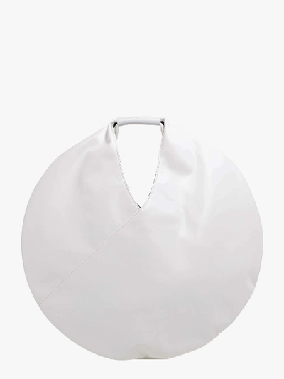 Shop Mm6 Maison Margiela Japanese Bag In White