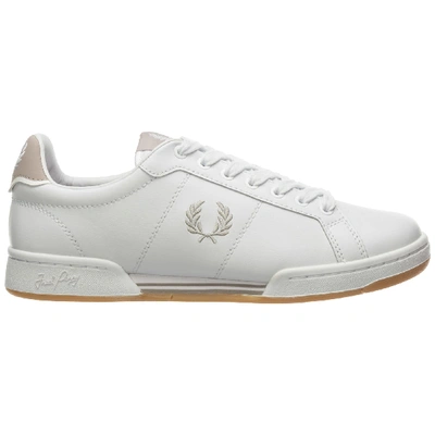 Shop Fred Perry B722 Sneakers In Offwhite