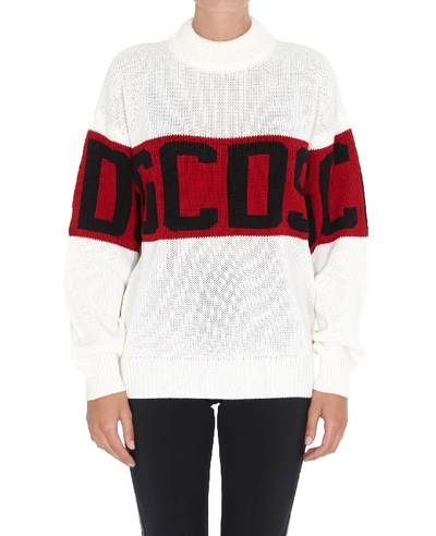 Shop Gcds Sweater In White