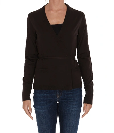 Shop Dolce & Gabbana Cardigan In Brown