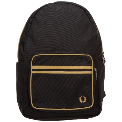 Shop Fred Perry Sicily Backpack In Nero