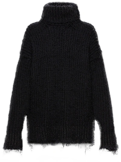 Shop Moncler Black Sweater