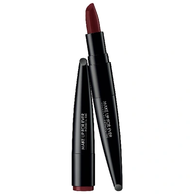 Shop Make Up For Ever Rouge Artist Lipstick 122 Magnetic Brown 0.113oz / 3.2 G