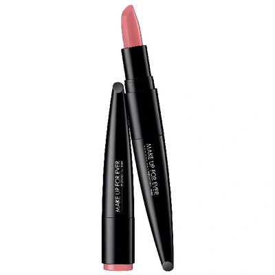 Shop Make Up For Ever Rouge Artist Lipstick 154 Brazen Pink 0.113oz / 3.2 G