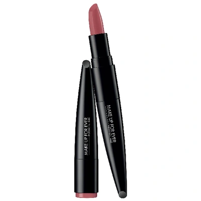 Shop Make Up For Ever Rouge Artist Lipstick 170 Rose Flair 0.113oz / 3.2 G
