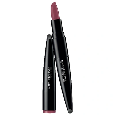 Shop Make Up For Ever Rouge Artist Lipstick 172 Upbeat Mauve 0.113oz / 3.2 G