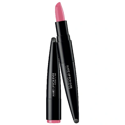 Shop Make Up For Ever Rouge Artist Lipstick 200 Spirited Pink 0.113oz / 3.2 G
