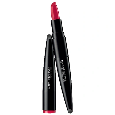Shop Make Up For Ever Rouge Artist Lipstick 406 Cherry Muse 0.113oz / 3.2 G