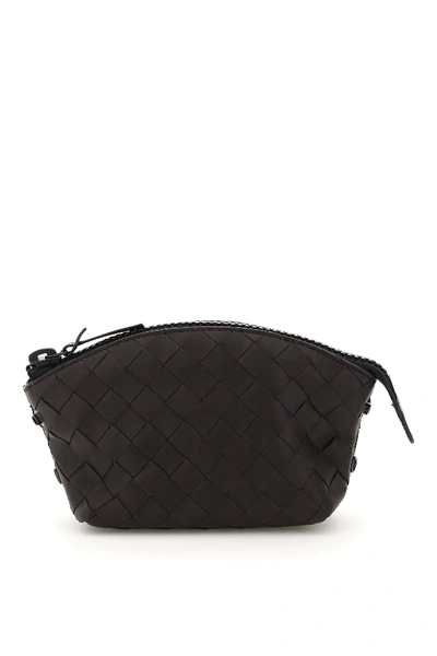 Shop Bottega Veneta Packable Tote Bag With Pouch In Brown,black