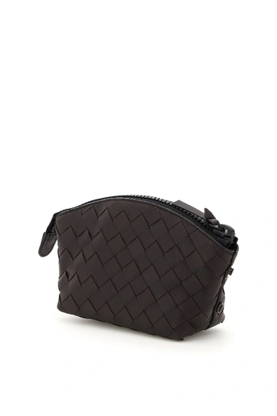 Shop Bottega Veneta Packable Tote Bag With Pouch In Brown,black