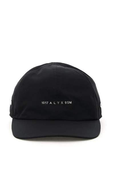 Shop Alyx Nylon Baseball Cap In Black