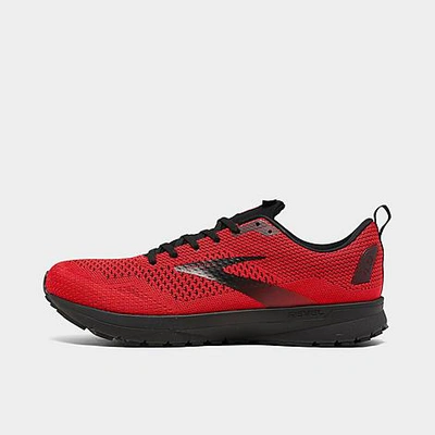 Shop Brooks Men's Revel 4 Running Shoes In Red