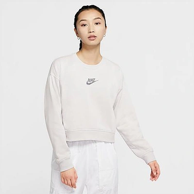 Nike Sportswear Crewneck Sweatshirt In Platinum Tint