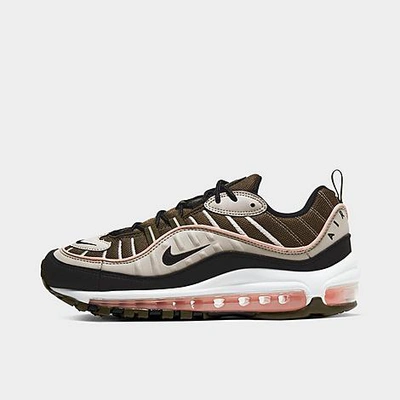Shop Nike Women's Air Max 98 Casual Shoes In Brown