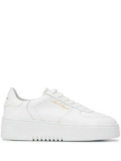 Shop Axel Arigato Orbit Low-top Sneakers In White