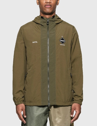 Shop F.c. Real Bristol Separate Practice Jacket In Green