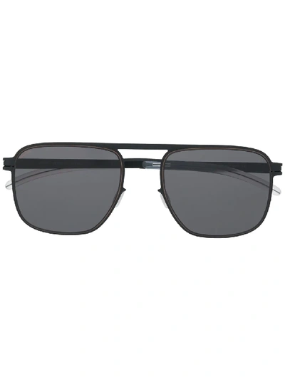 Shop Mykita Square-frame Tinted Sunglasses In Blue