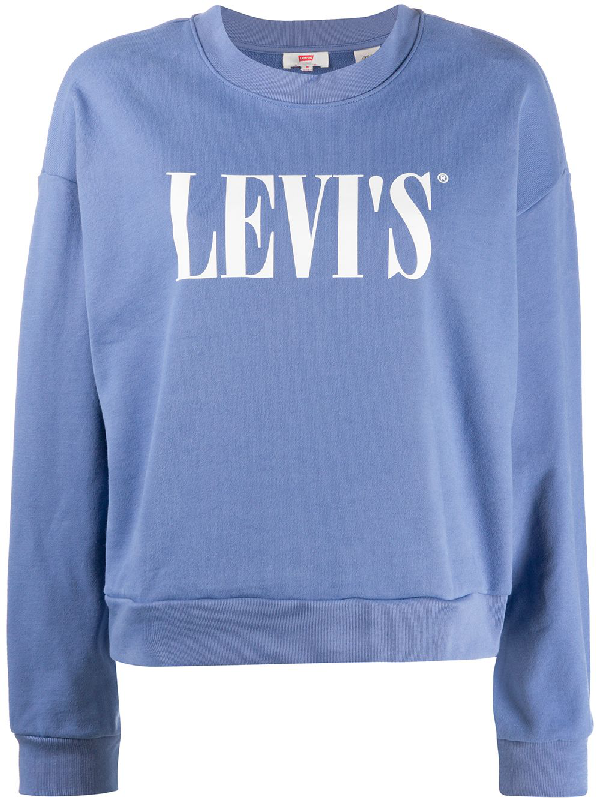 levi's sweatshirt blue