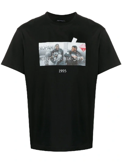 Shop Throwback Bad Boys T-shirt In Black