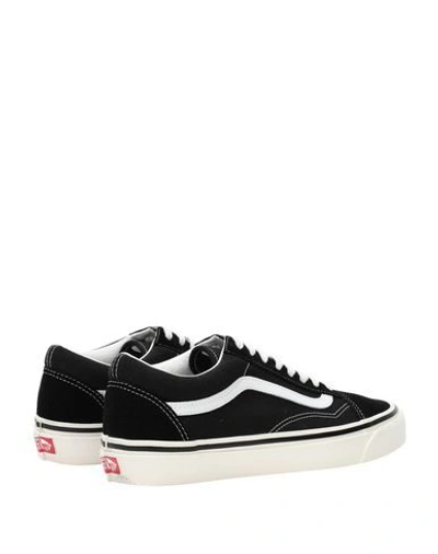 Vans Ua Old Skool 36 Dx Man Sneakers Black Size 9 Soft Leather, Textile Fibers In Black