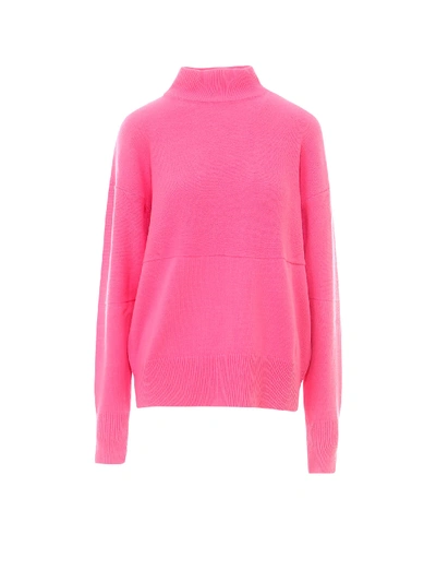 Shop Erika Cavallini Sweater In Pink