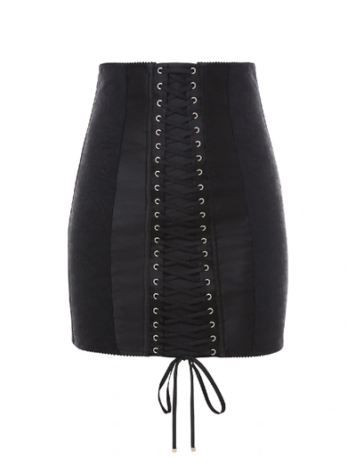 Shop Dolce & Gabbana Skirt In Black