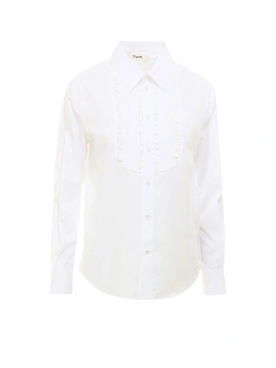 Shop Celine Shirt In White