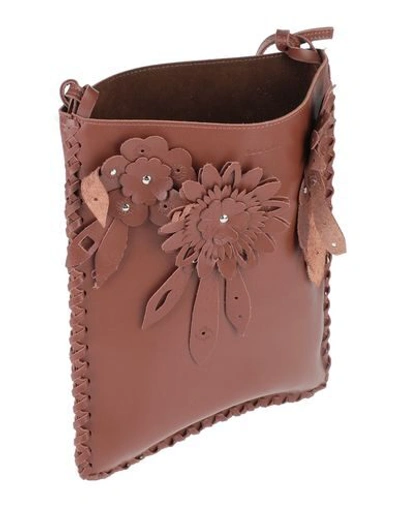 Shop P.a.r.o.s.h Cross-body Bags In Brown
