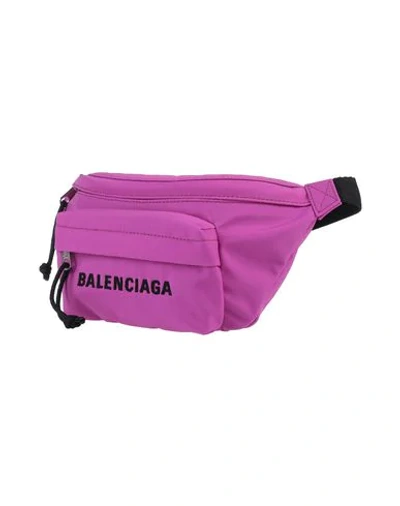 Shop Balenciaga Backpacks & Fanny Packs In Purple