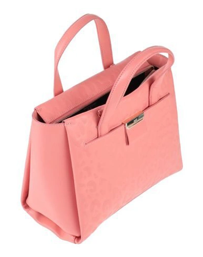 Shop Cavalli Class Handbags In Coral