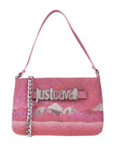 Shop Just Cavalli Handbag In Fuchsia