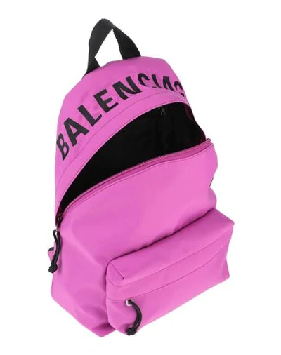 Shop Balenciaga Backpack & Fanny Pack In Purple