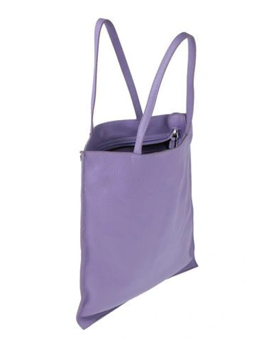 Shop Caterina Lucchi Handbags In Purple