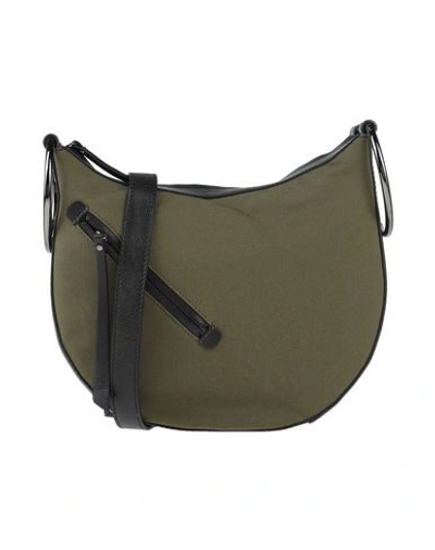 Shop Gianni Chiarini Cross-body Bags In Military Green