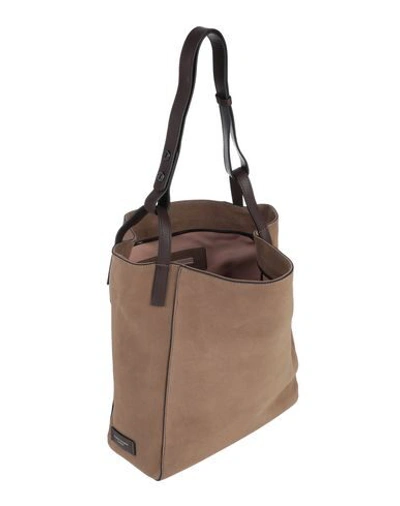 Shop Gianni Chiarini Shoulder Bag In Khaki