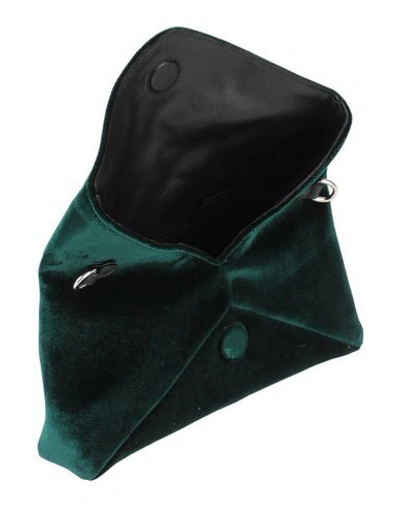 Shop High By Claire Campbell Handbags In Emerald Green