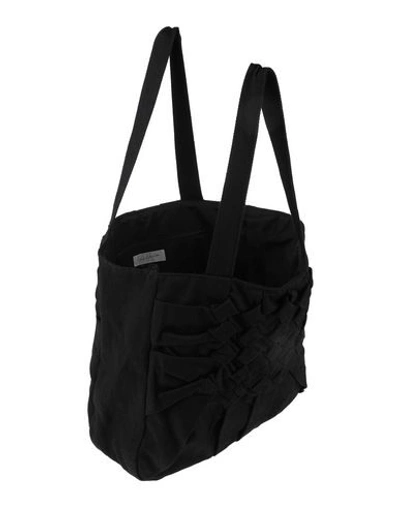 Shop Yohji Yamamoto Shoulder Bag In Black