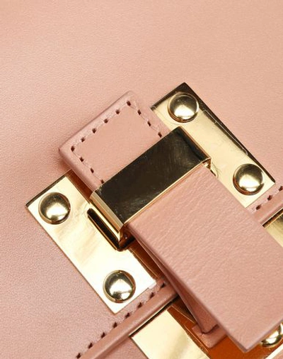 Shop Sophie Hulme Cross-body Bags In Pink